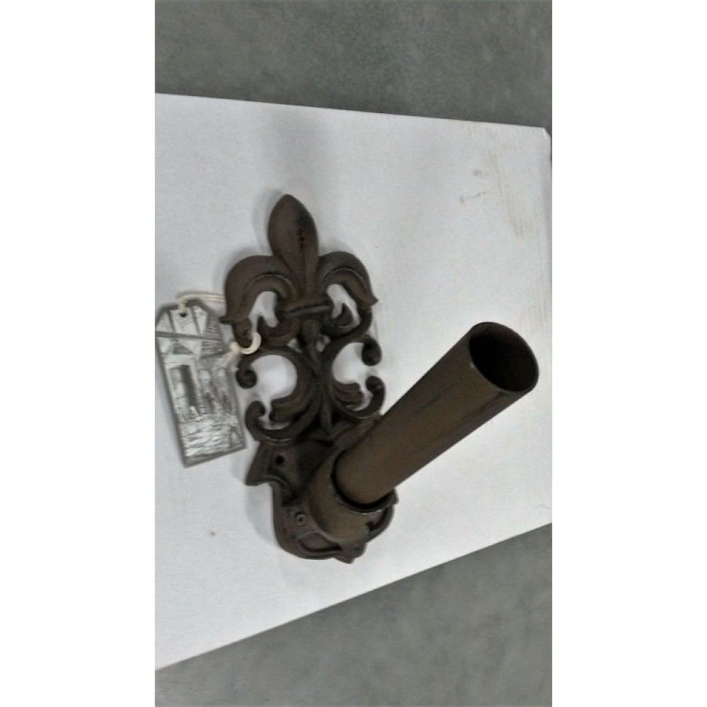 Vlaggenmast houder Franse lelie