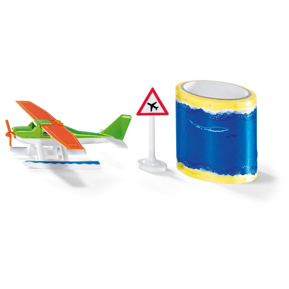 Zeevliegtuig met tape
